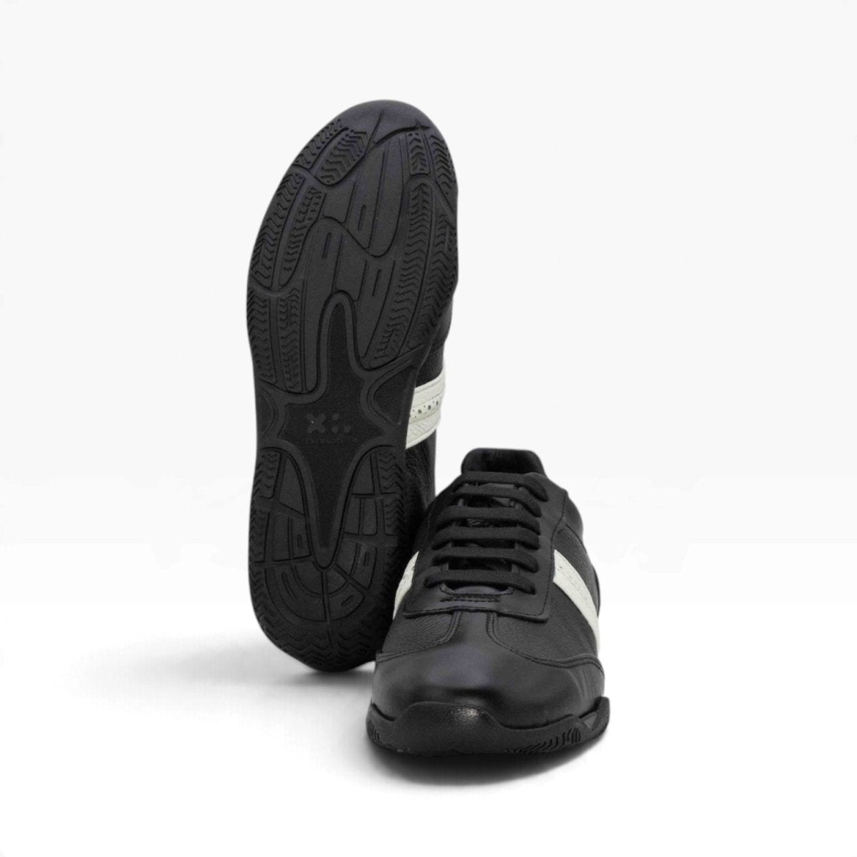 Tenis piel genuina mod 10000_5 Flother Negro / Pull Up Negro - MosvartiTenis piel genuina mod 10000_5 Flother Negro / Pull Up Negro
