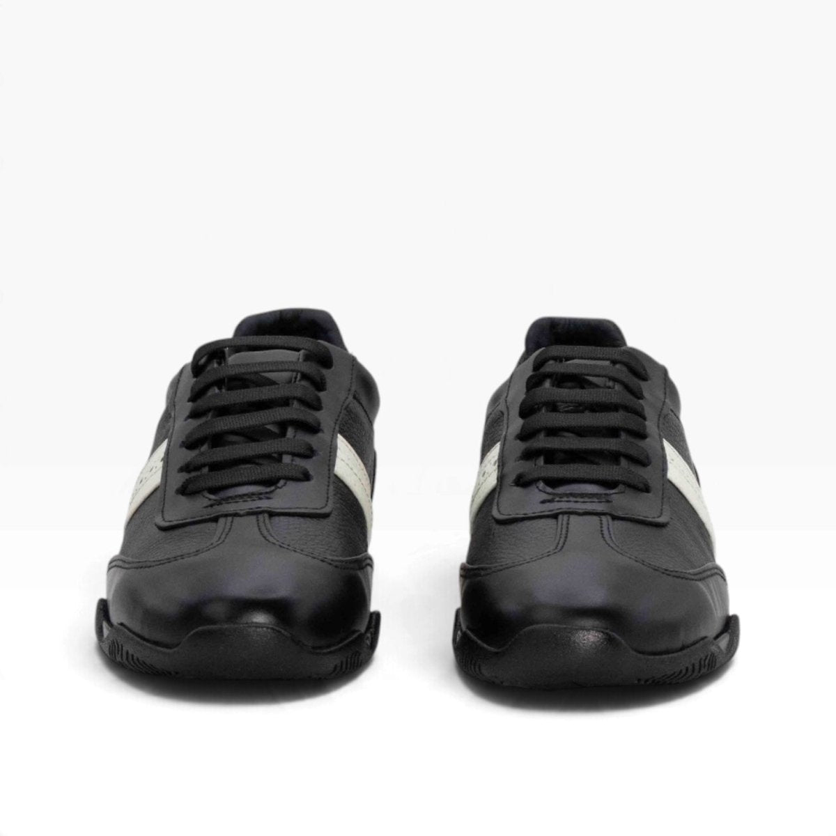 Tenis piel genuina mod 10000_5 Flother Negro / Pull Up Negro - MosvartiTenis piel genuina mod 10000_5 Flother Negro / Pull Up Negro