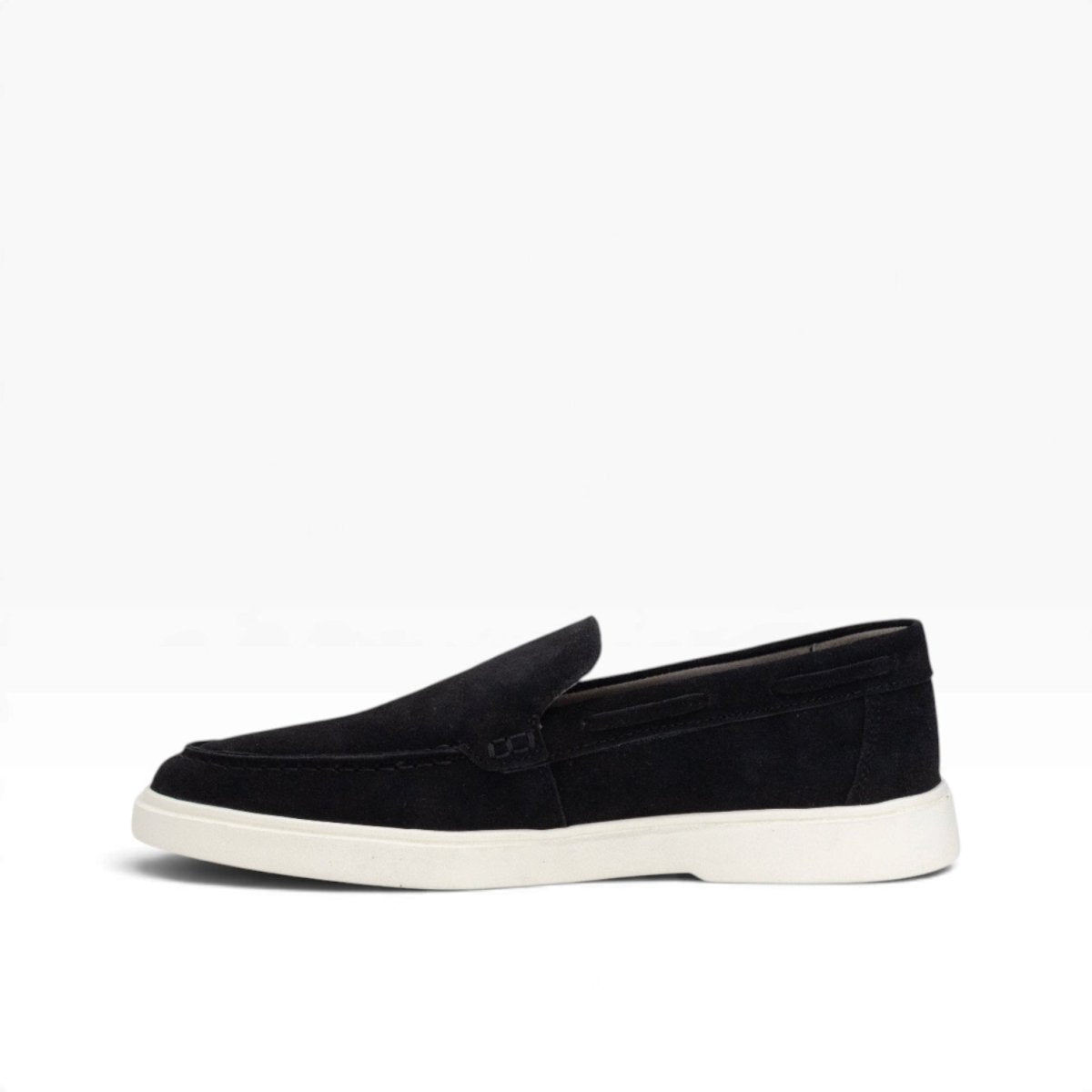 Loafers piel genuina mod 15000 Gamuza Negro - MosvartiLoafers piel genuina mod 15000 Gamuza Negro