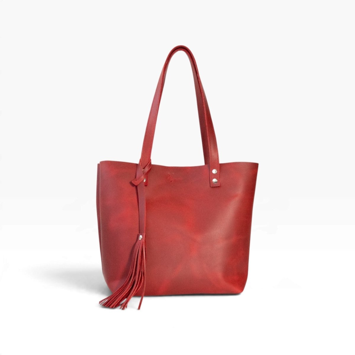 Bolsa Dama Tote 100% Piel Mod. Praga *Crazy Rojo* + 💄Cosmetiquera 👝 Gratis!! - MosvartiBolsa Dama Tote 100% Piel Mod. Praga *Crazy Rojo* + 💄Cosmetiquera 👝 Gratis!!