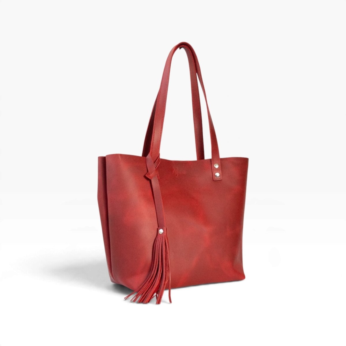 Bolsa Dama Tote 100% Piel Mod. Praga *Crazy Rojo* + 💄Cosmetiquera 👝 Gratis!! - MosvartiBolsa Dama Tote 100% Piel Mod. Praga *Crazy Rojo* + 💄Cosmetiquera 👝 Gratis!!