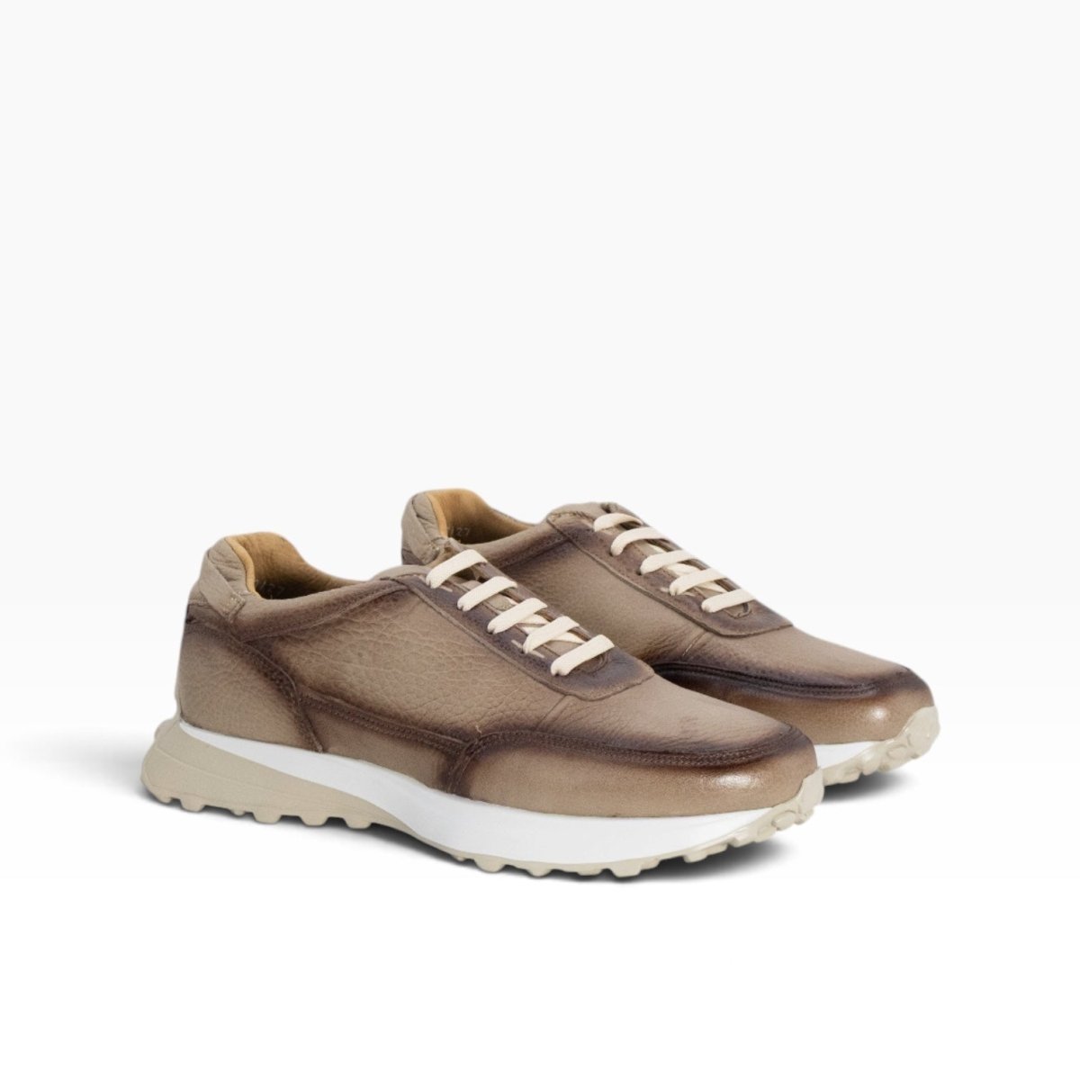 Tenis piel genuina mod 20000 Flother Beige - MosvartiTenis piel genuina mod 20000 Flother Beige