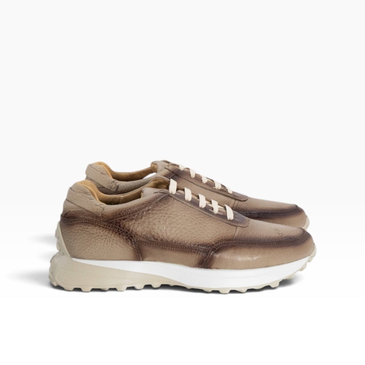 Tenis piel genuina mod 20000 Flother Beige - MosvartiTenis piel genuina mod 20000 Flother Beige