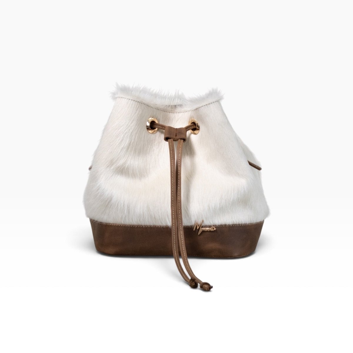 Bolso Dama Irlanda Pelo Blanco Cuero Bovino Premium - MosvartiBolso Dama Irlanda Pelo Blanco Cuero Bovino Premium