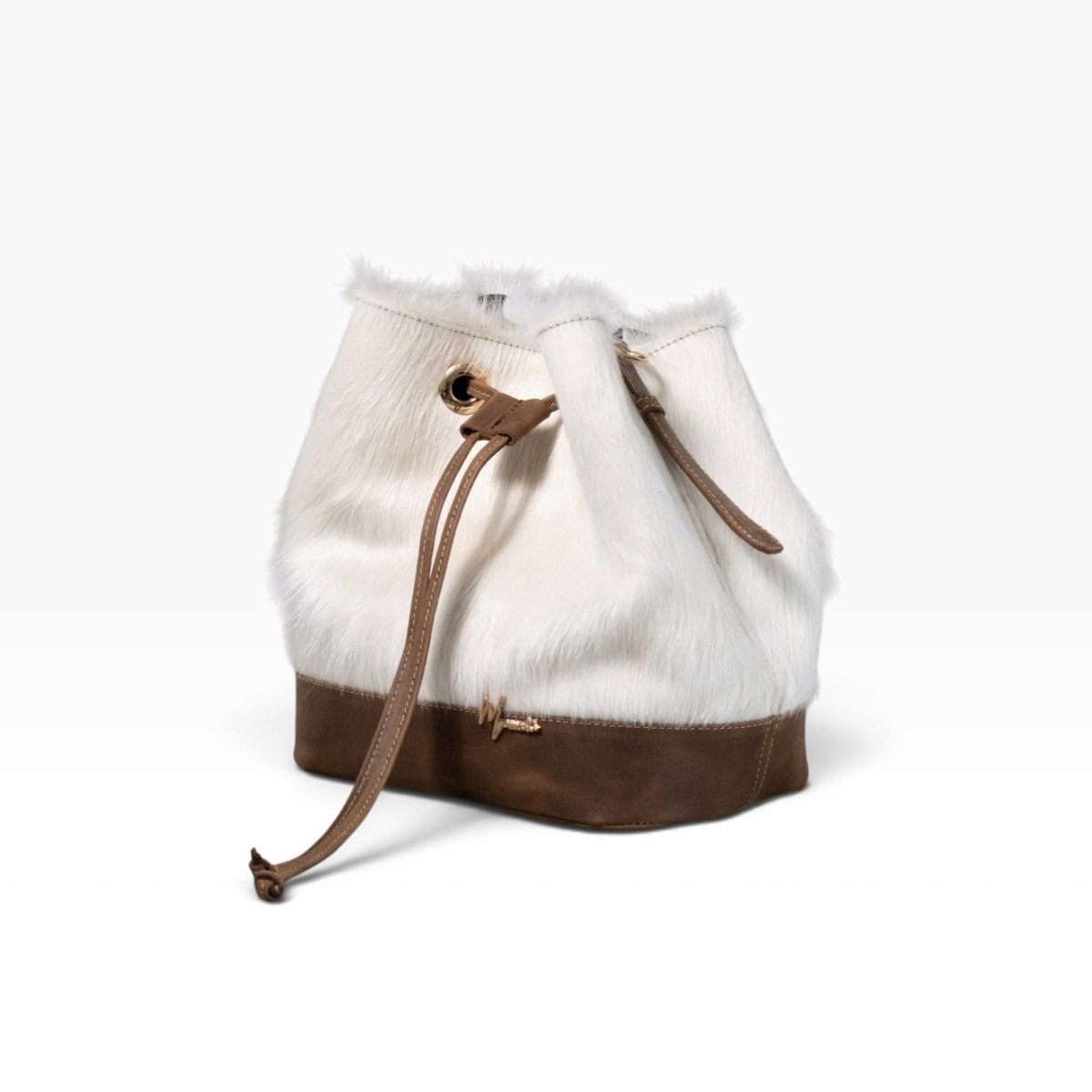 Bolso Dama Irlanda Pelo Blanco Cuero Bovino Premium - MosvartiBolso Dama Irlanda Pelo Blanco Cuero Bovino Premium