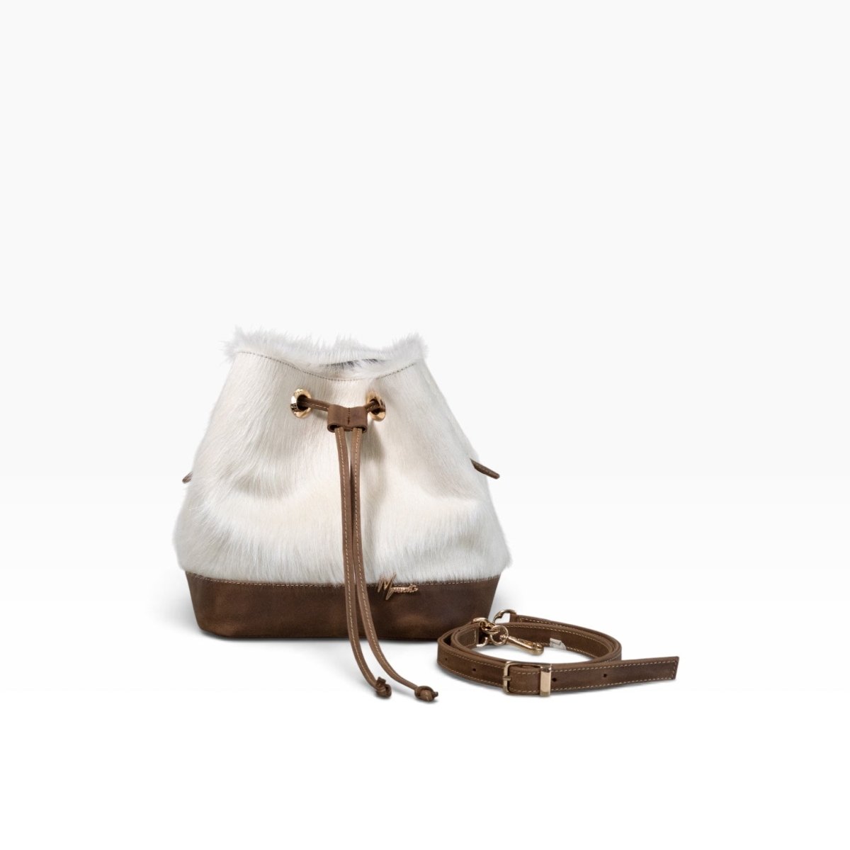 Bolso Dama Irlanda Pelo Blanco Cuero Bovino Premium - MosvartiBolso Dama Irlanda Pelo Blanco Cuero Bovino Premium