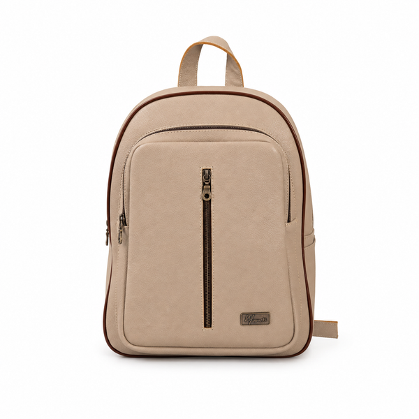 Back pack Mod. Tokio Mochila clasica cuero (Flother Camel / café)