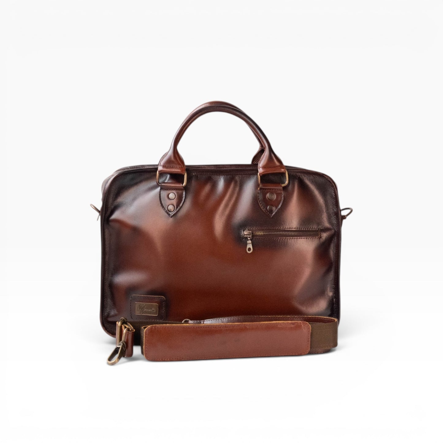 Maletín Piel Mod Amsterdam pull Roble Plus