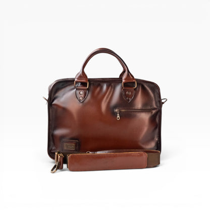 Maletín Piel Mod Amsterdam pull Roble Plus