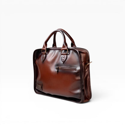 Maletín Piel Mod Amsterdam pull Roble Plus