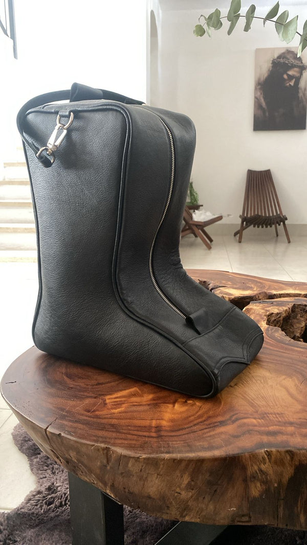 GUARDA BOTAS CUERO