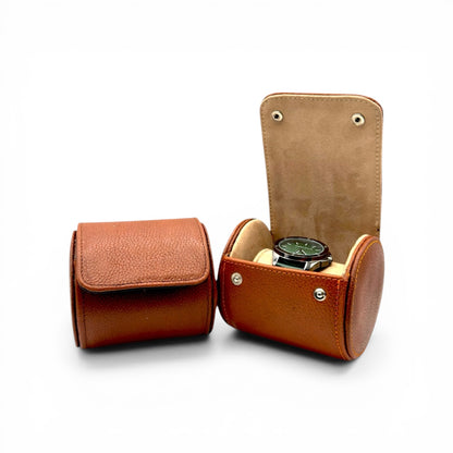 Estuche porta reloj de cuero genuino Mosvarti protector premium