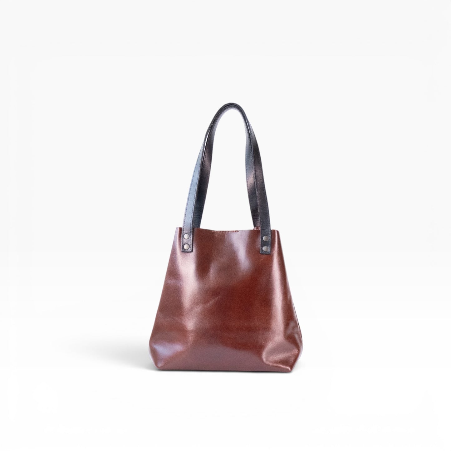 Bolsa Dama Tote 100% Piel Mod. Praga+plus  Con Cosmetiquera cosmopolitan  (pull Roble )