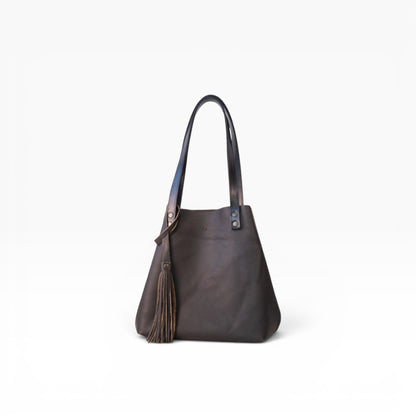 Tote Cuero Praga Plus+ Doble Vista