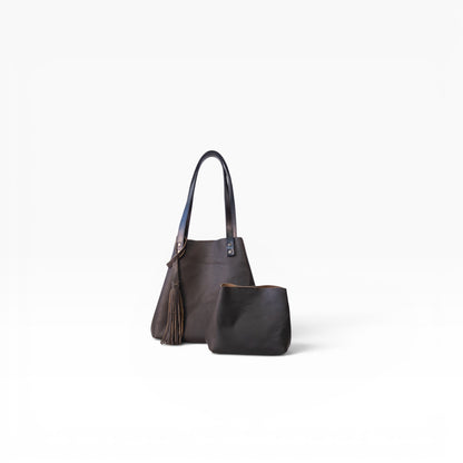 Tote Cuero Praga Plus+ Doble Vista