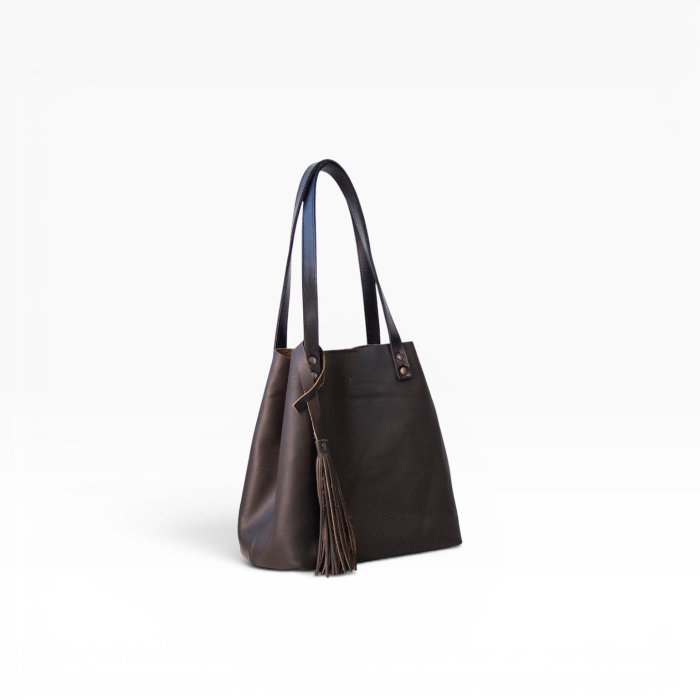 Tote Cuero Praga Plus+ Doble Vista