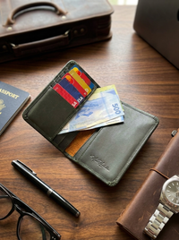 Porta Pasaporte de Cuero Mosvarti Marco Polo