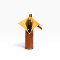 Bolsa de vino de cuero Porta botella piel 100% Mod. Cataluña - MosvartiBolsa de vino de cuero Porta botella piel 100% Mod. Cataluña