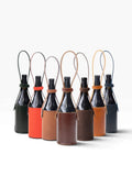 Bolsa de vino de cuero Porta botella piel 100% Mod. Sauvignon - mosvartimxBolsa de vino de cuero Porta botella piel 100% Mod. Sauvignon