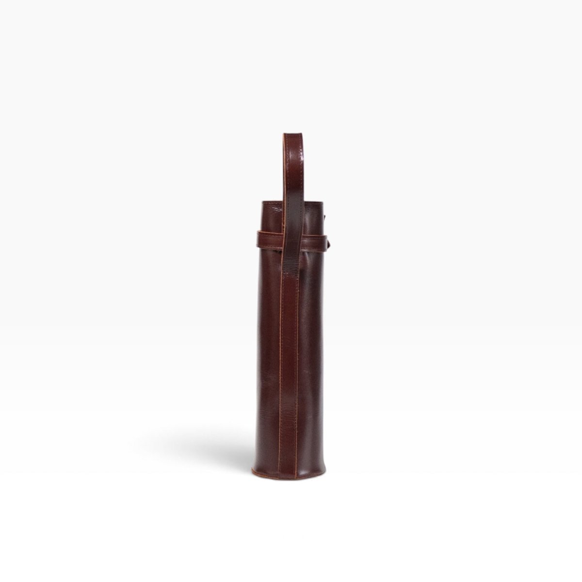 Bolsa de vino de cuero Porta botella piel 100% Mod. Cataluña - MosvartiBolsa de vino de cuero Porta botella piel 100% Mod. Cataluña