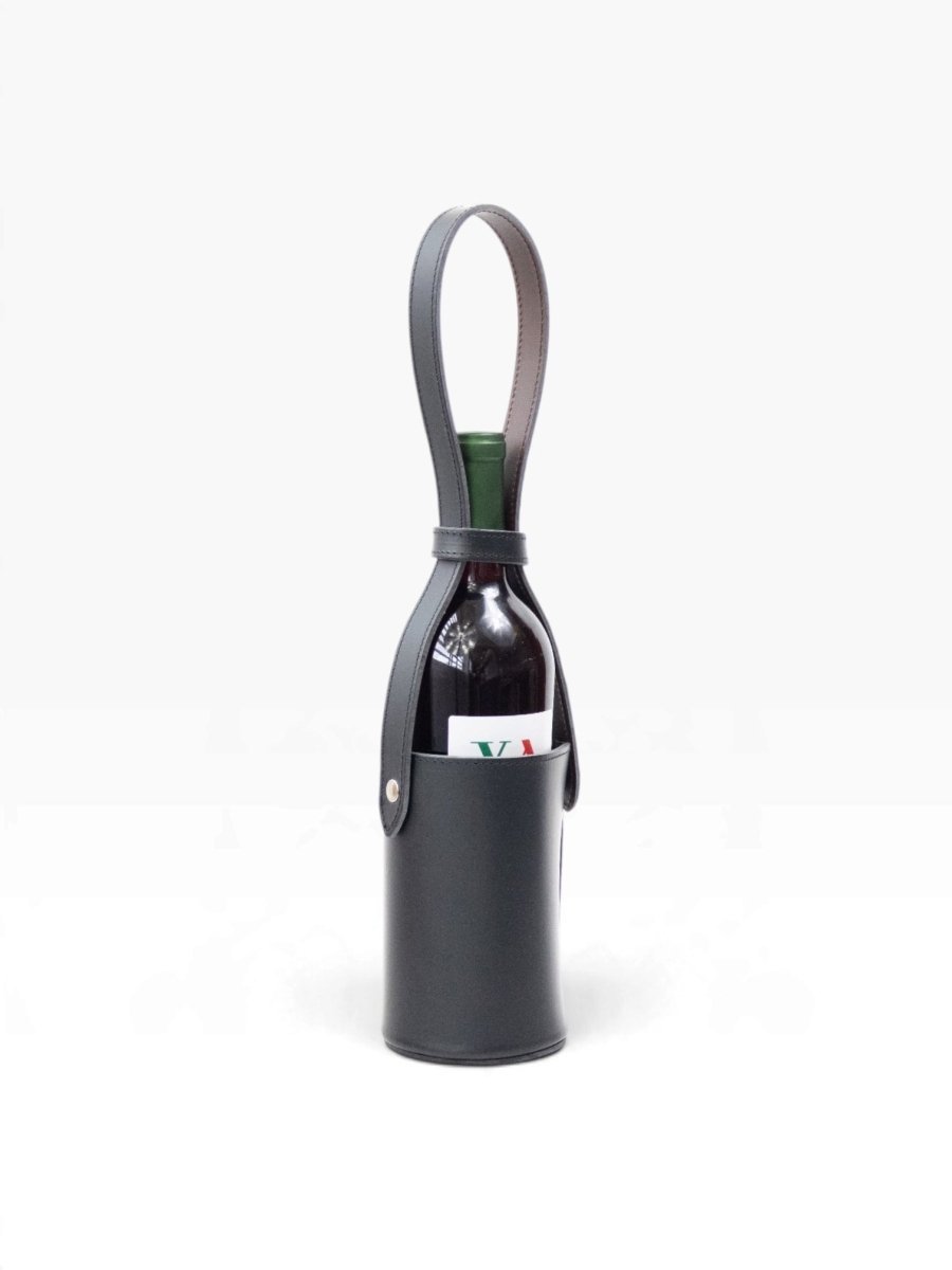 Bolsa de vino de cuero Porta botella piel 100% Mod. Sauvignon - mosvartimxBolsa de vino de cuero Porta botella piel 100% Mod. Sauvignon