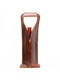 Bolsa de vino de cuero Porta botella piel 100% Mod. Merlot - MosvartiBolsa de vino de cuero Porta botella piel 100% Mod. Merlot