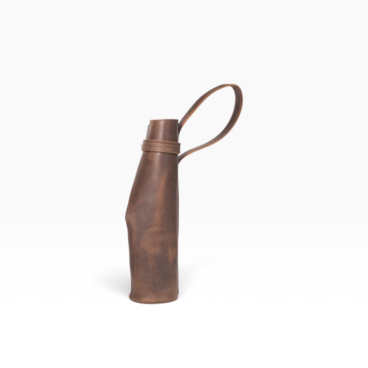 Bolsa de vino de cuero Porta botella piel 100% Mod. Cataluña - MosvartiBolsa de vino de cuero Porta botella piel 100% Mod. Cataluña