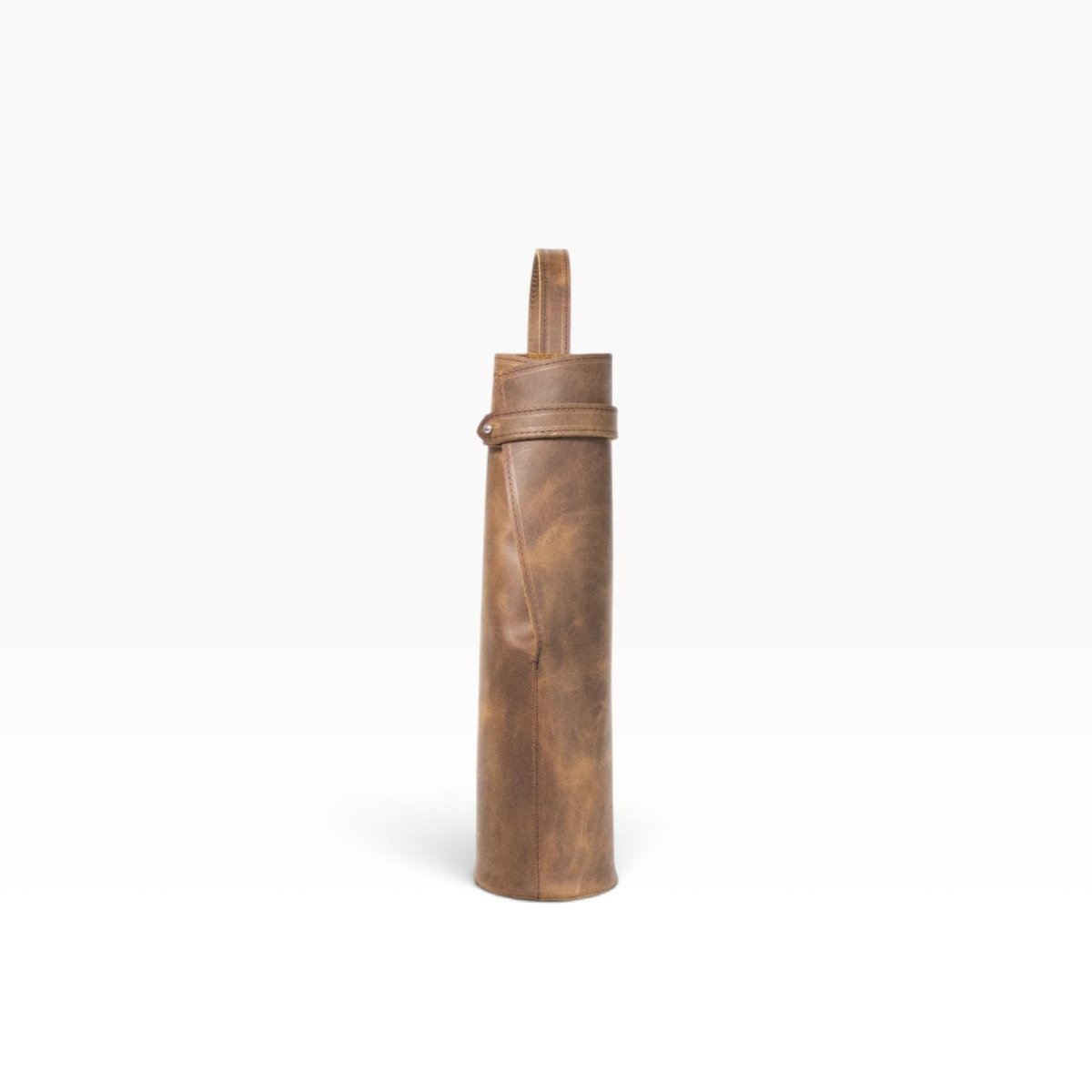 Bolsa de vino de cuero Porta botella piel 100% Mod. Cataluña - MosvartiBolsa de vino de cuero Porta botella piel 100% Mod. Cataluña