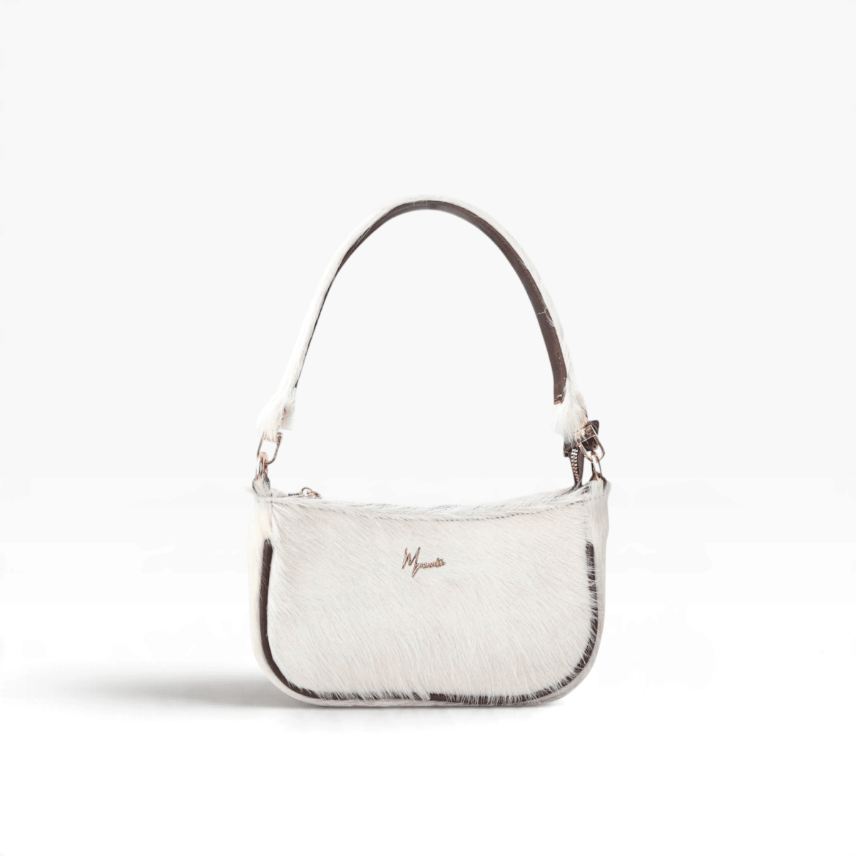 Bolso cross body Mini Mod Aranza Plus+ Pelo Bovino Natural - mosvartimxBolso cross body Mini Mod Aranza Plus+ Pelo Bovino Natural