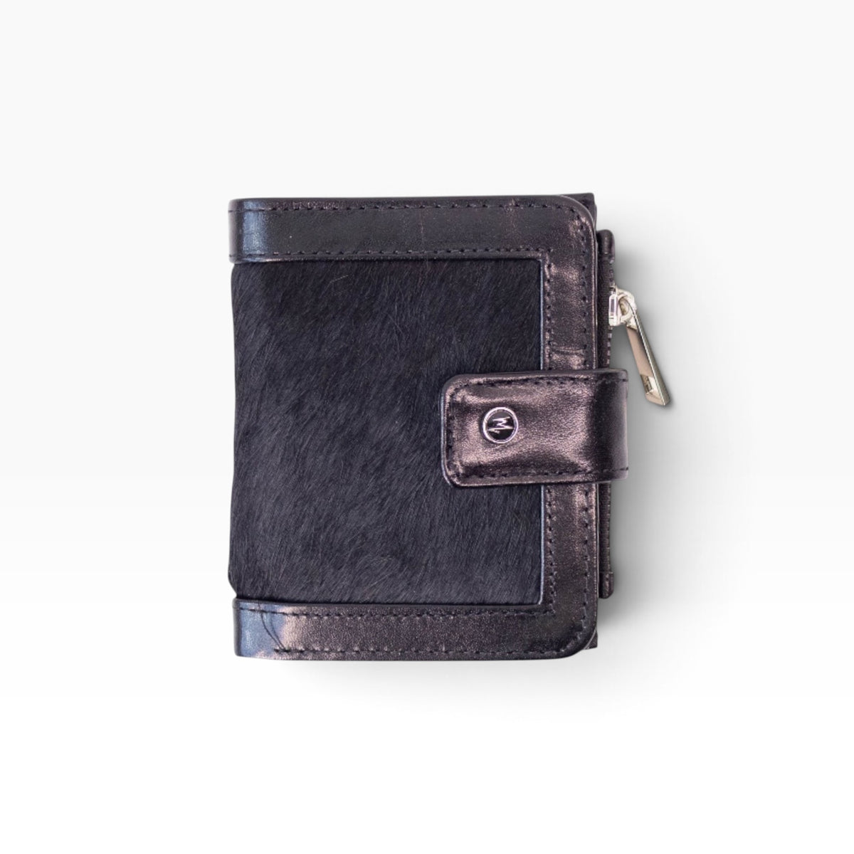 Cartera Dama (Pelo de vaca negro) mod Bolivia - mosvartimxCartera Dama (Pelo de vaca negro) mod Bolivia