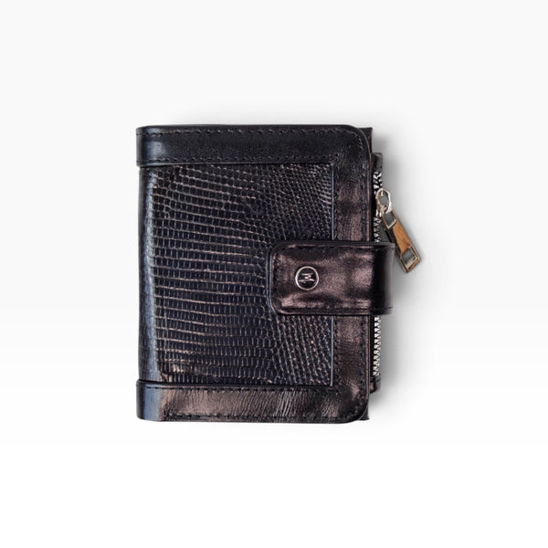 Cartera Dama (Piel  negro) mod Bolivia