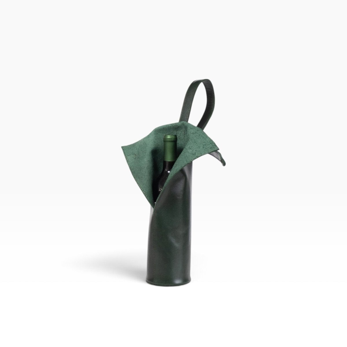 Bolsa de vino de cuero Porta botella piel 100% Mod. Cataluña - MosvartiBolsa de vino de cuero Porta botella piel 100% Mod. Cataluña