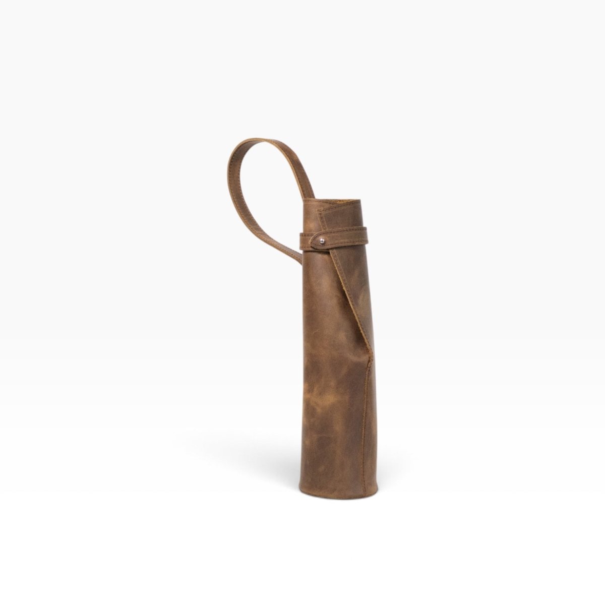 Bolsa de vino de cuero Porta botella piel 100% Mod. Cataluña - MosvartiBolsa de vino de cuero Porta botella piel 100% Mod. Cataluña