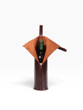 Bolsa de vino de cuero Porta botella piel 100% Mod. Cataluña - MosvartiBolsa de vino de cuero Porta botella piel 100% Mod. Cataluña