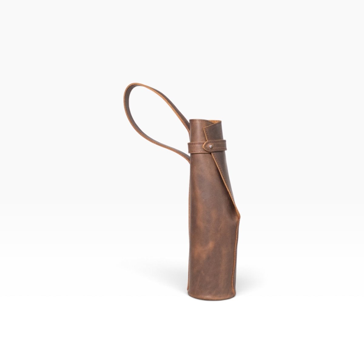 Bolsa de vino de cuero Porta botella piel 100% Mod. Cataluña - MosvartiBolsa de vino de cuero Porta botella piel 100% Mod. Cataluña