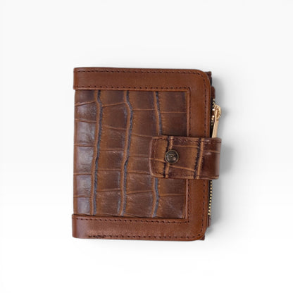 Cartera Dama Grabado Cocodrilo mod Bolivia