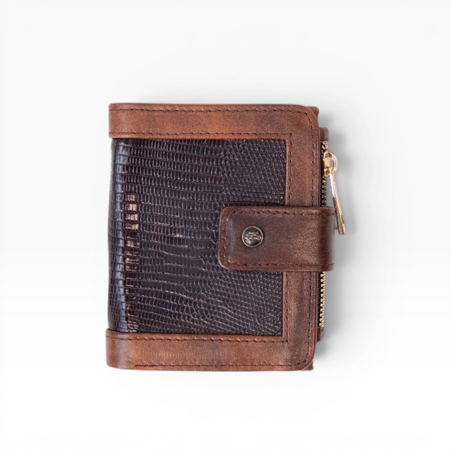 Cartera Dama (Piel Cafe de ...) mod Bolivia (Copia)