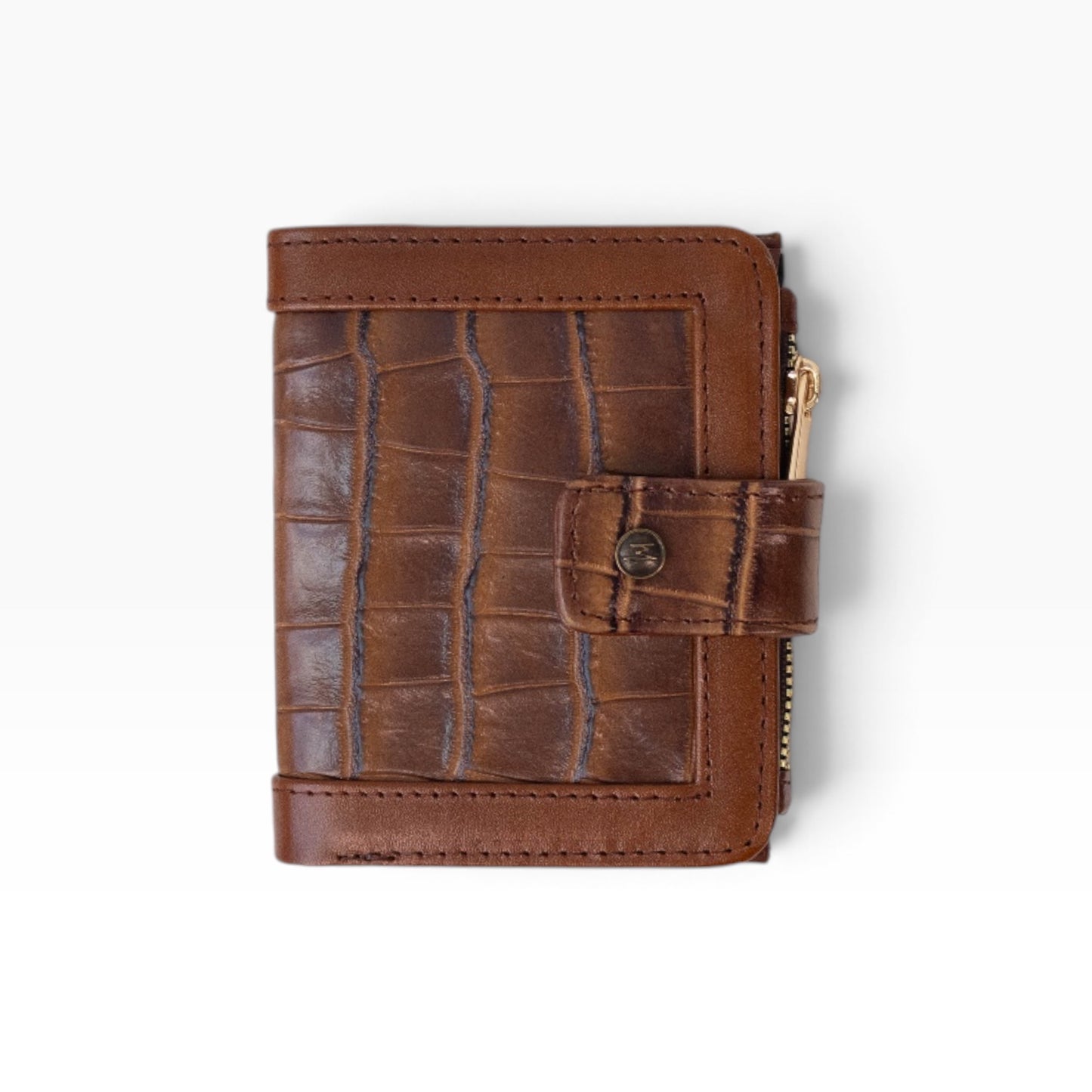 Cartera Dama Grabado Cocodrilo mod Bolivia