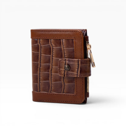 Cartera Dama Grabado Cocodrilo mod Bolivia