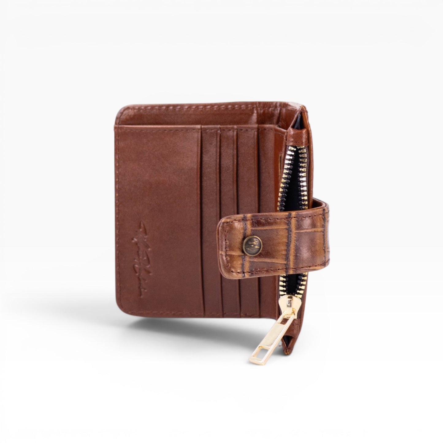 Cartera Dama Grabado Cocodrilo mod Bolivia