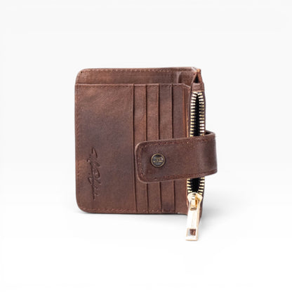Cartera Dama (Piel Cafe de ...) mod Bolivia (Copia)