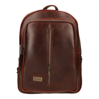 Back pack Mod. Tokio Mochila clasica cuero (shedron)