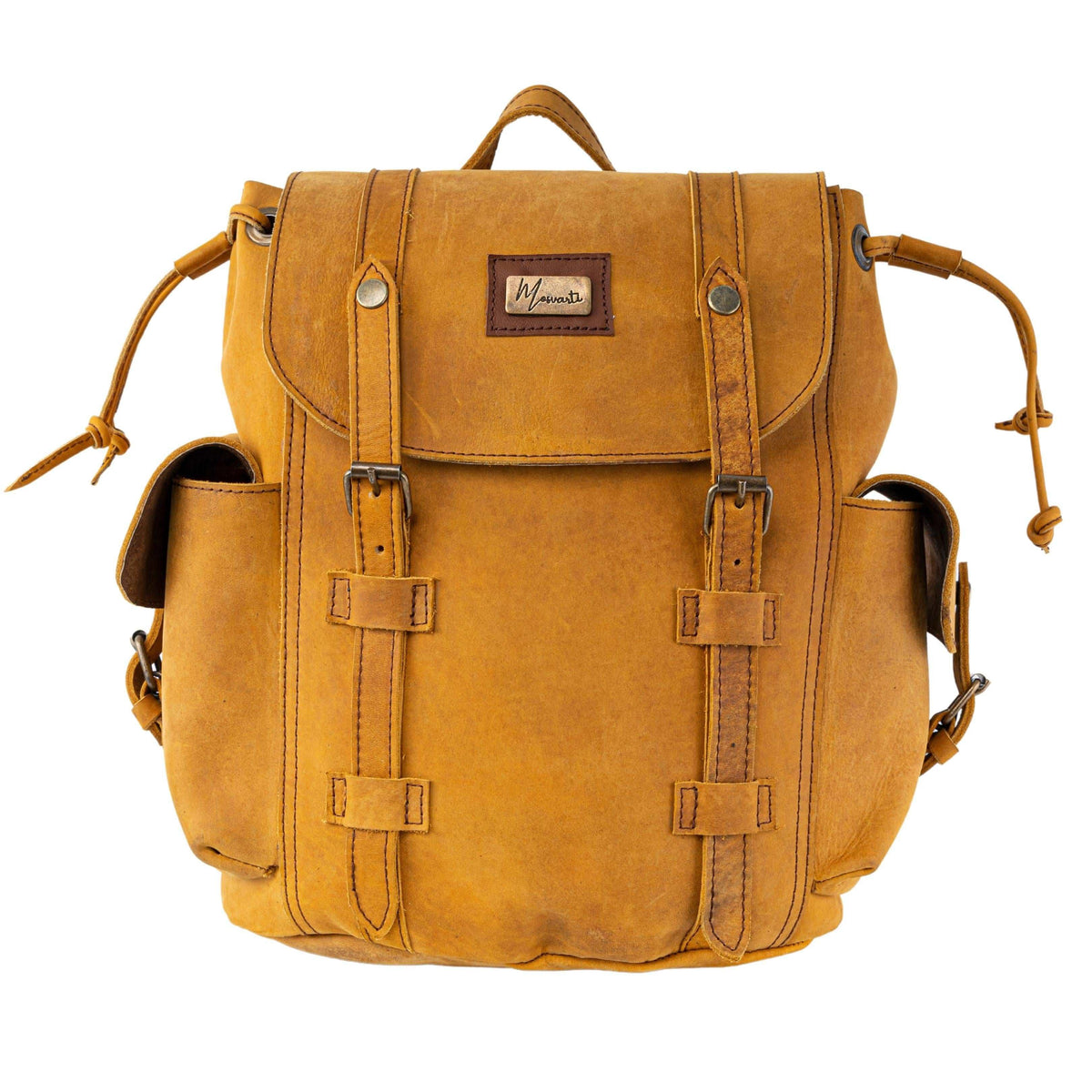 Backpack Mod. Chicago Urban style cuero (crazy miel) - mosvartimxBackpack Mod. Chicago Urban style cuero (crazy miel)