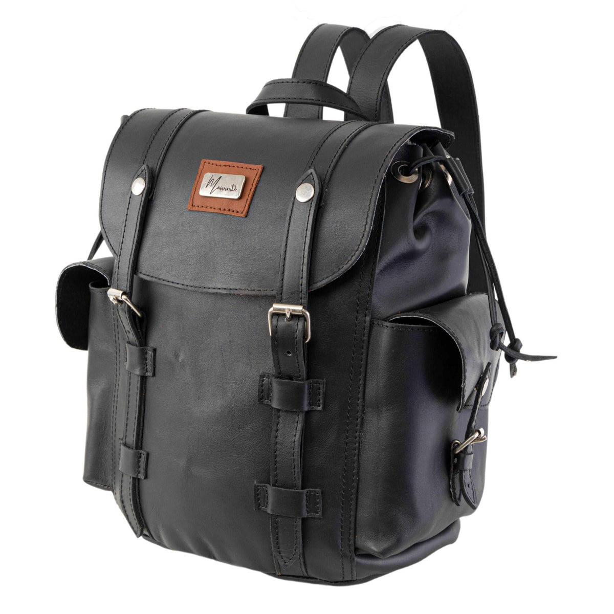Backpack Mod. Chicago Urban style cuero (pull up negro ) - mosvartimxBackpack Mod. Chicago Urban style cuero (pull up negro )