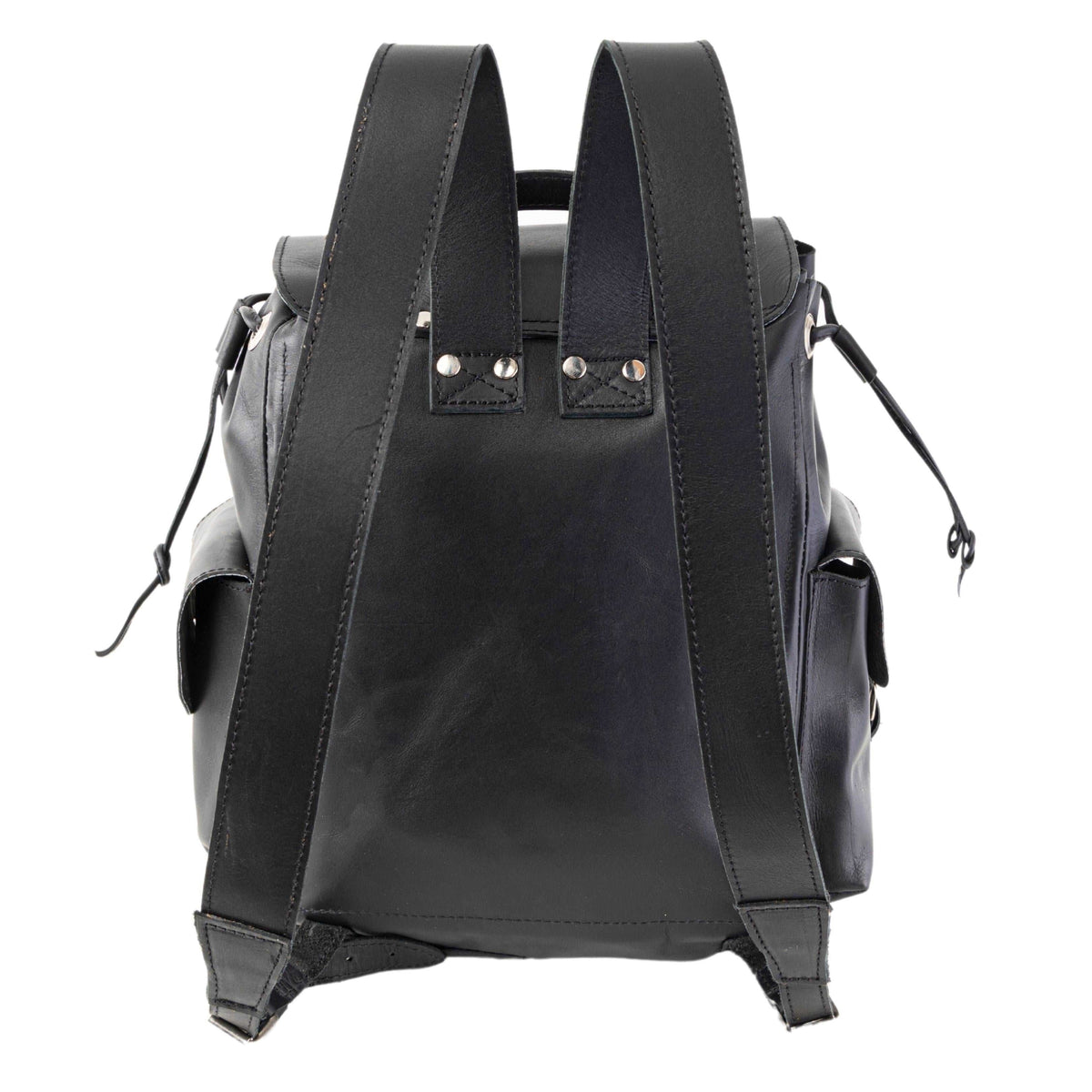 Backpack Mod. Chicago Urban style cuero (pull up negro ) - mosvartimxBackpack Mod. Chicago Urban style cuero (pull up negro )