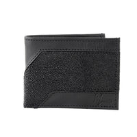 Cartera caballero Leather exotic Genuine Mod. Zafari NEGRO/MANTARAYA