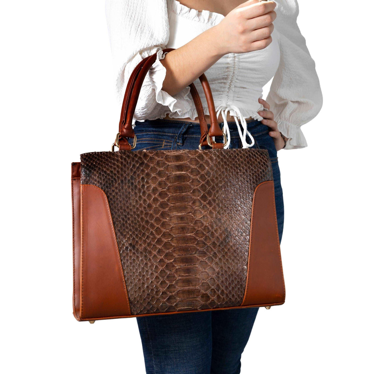 Bolso Amazonas Dama 🐍 (Café) - mosvartimxBolso Amazonas Dama 🐍 (Café)