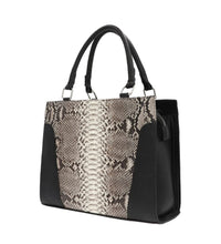 Bolso Amazonas Damá Pitón Genuino (Natural)