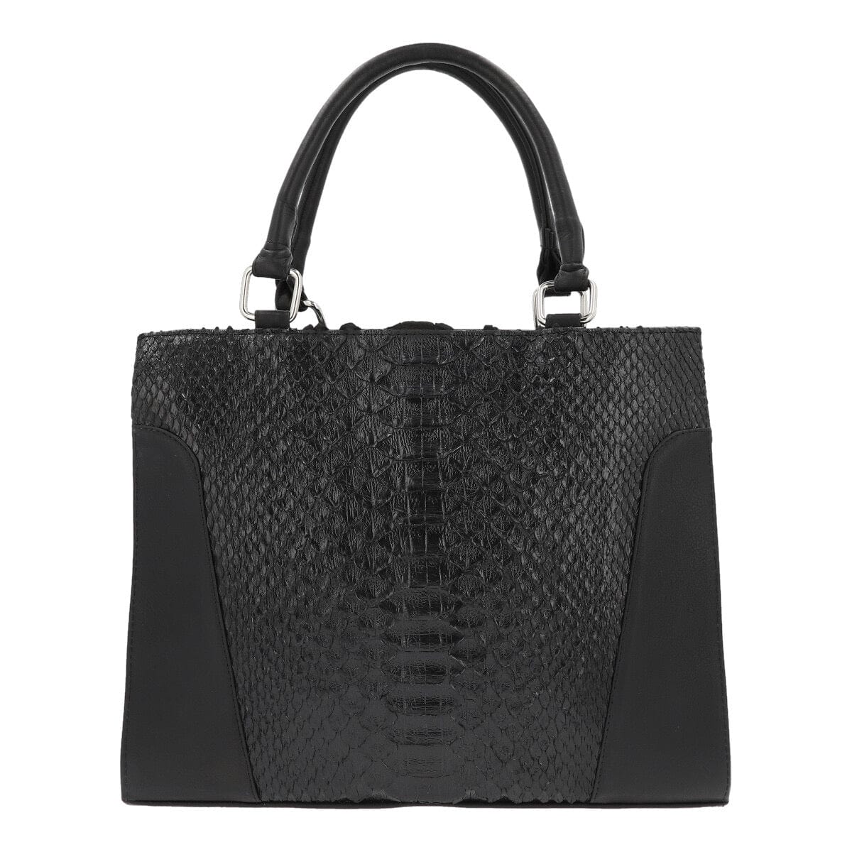 Bolso Amazonas Damá Pitón Genuino (Negro) - mosvartimxBolso Amazonas Damá Pitón Genuino (Negro)