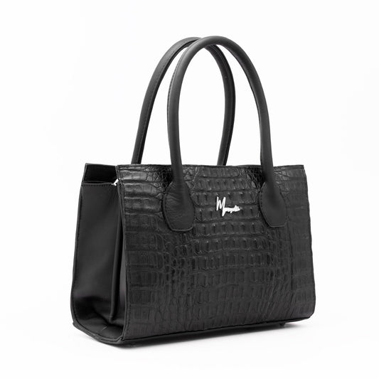 MOSVARTI Bolso Birkin Sensations cocodrilo NEGRO